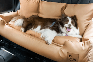 FunnyFuzzy dog car seat